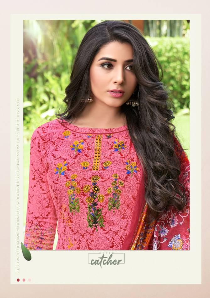 Js Priya Noor Fatima 5 Latest Fancy Collection Of Designer Printed Pure Cotton Dress Material